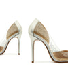 SCHUTZ Cheslie Prata/Cristal 6.5 M