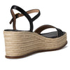 Cole Haan Women's Cloudfeel Keeton Flatform Espadrilles, Black Leather, 5.5-B US