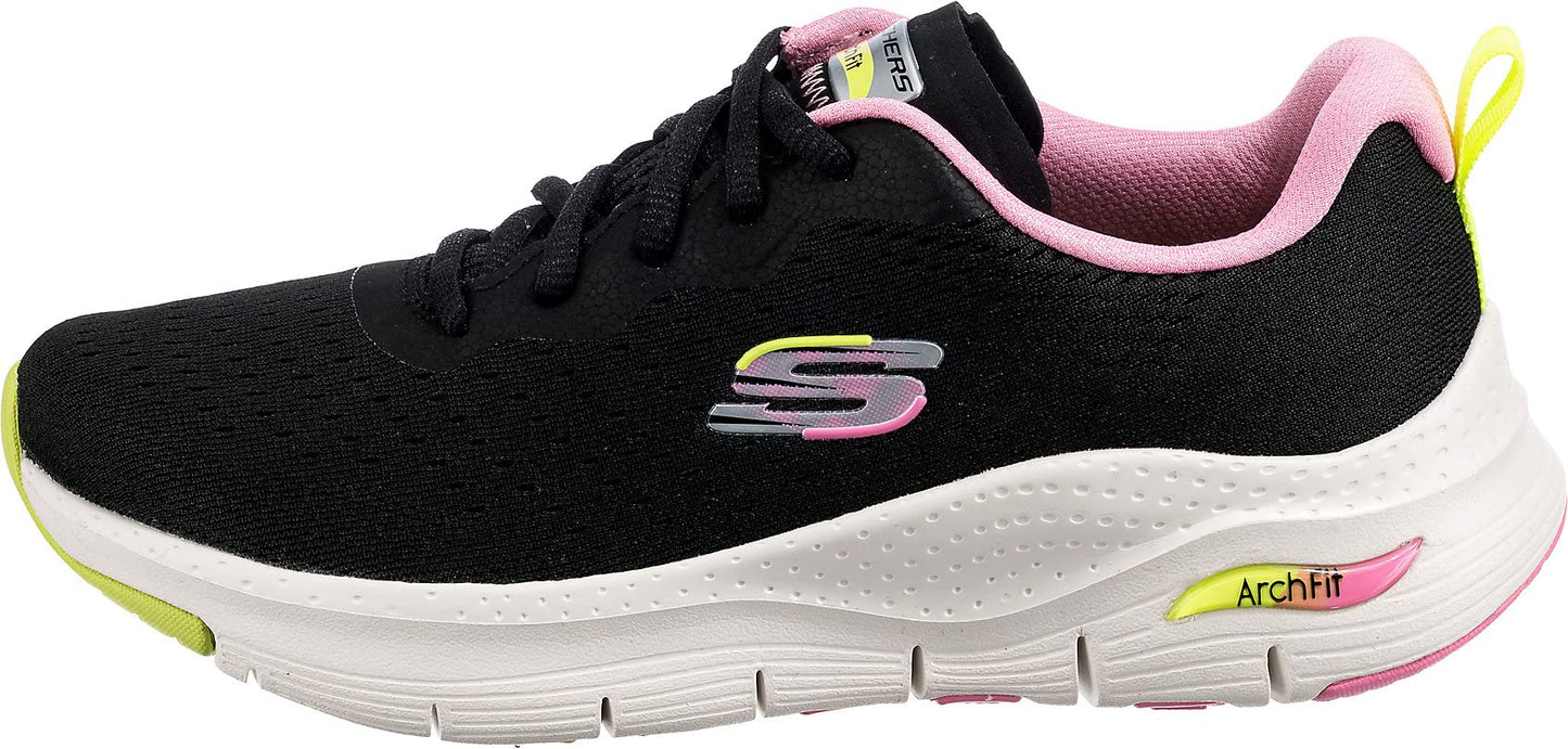 Skechers Sport Arch FitInfinity Cool Sneaker Womens Sneaker 85 BM US BlackMulti