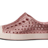 Native Shoes Girl's Jefferson Bling Glitter (Little Kid) Rose Pink Bling/Dust Pink 12 Little Kid M