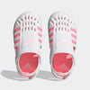 adidas Girl's Summer Closed Toe Water Sandals (Toddler/Little Kid) White/Beam Pink/Clear Pink 2 Little Kid M