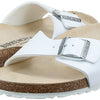 Birkenstock Women's Madrid Birko-Flor in White