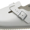Birkenstock Women's Bend Leather Sneakers, White, 8-8.5 Narrow US