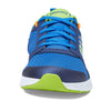 Saucony Wind 2.0 Running Shoe, Blue/Green, 2 Wide US Unisex Big_Kid