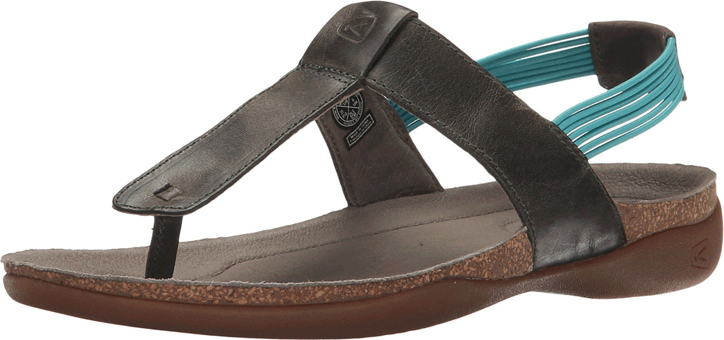 KEEN Women's Dauntless Posted W Sandal, Burnt Olive, 5 M US