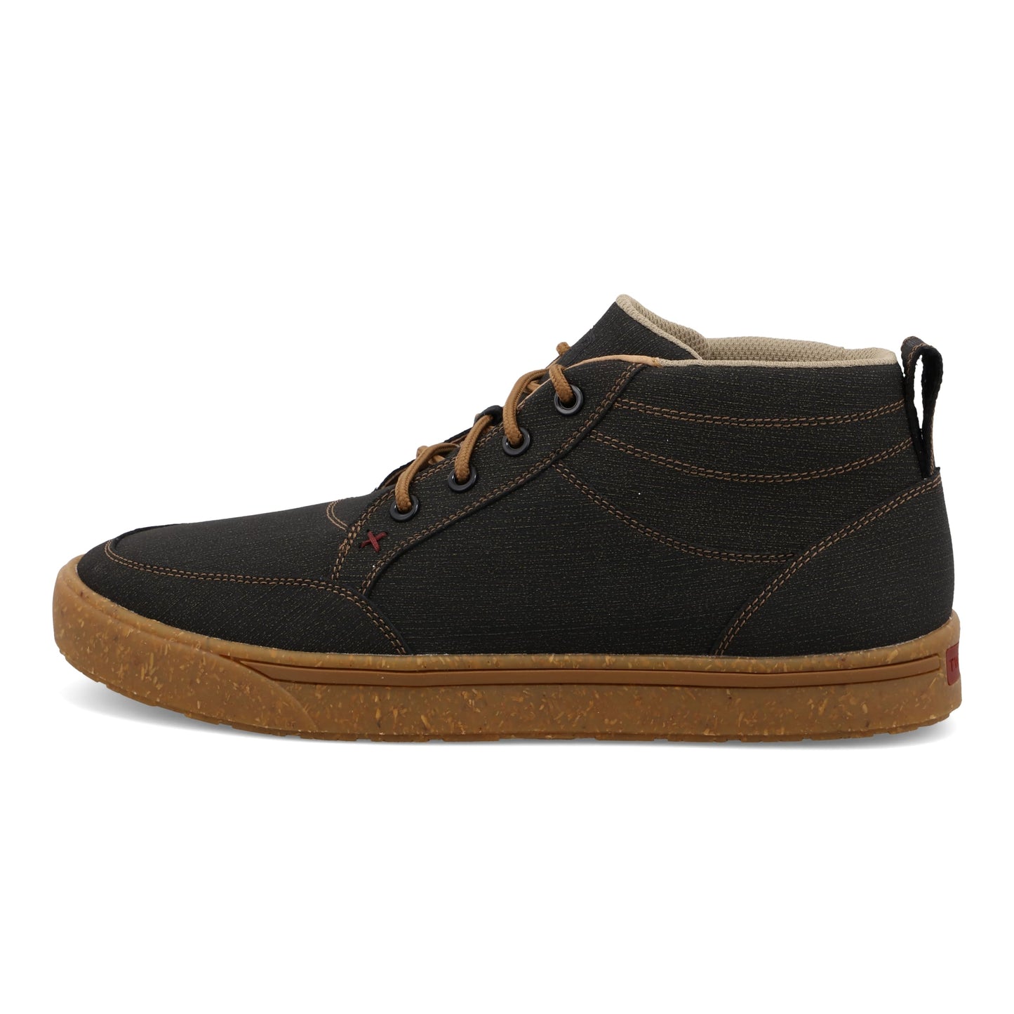 Twisted X Men's Kicks, Round Toe, Charcoal, 10 W