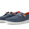 HEYDUDE Wendy Funk Baja Navy Size 12 | Women’s Shoes | Women’s Slip-on Loafers | Comfortable & Light-Weight