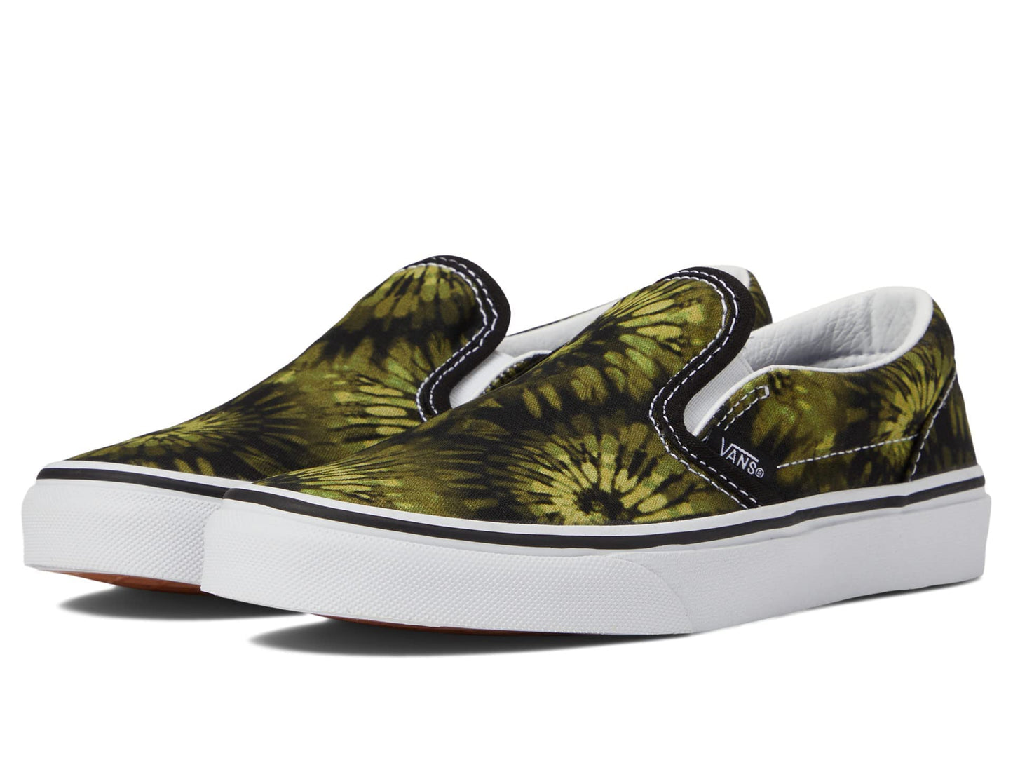 Vans Boy's Classic Slip-On (Little Kid) Camocollage Multi 3 Little Kid M