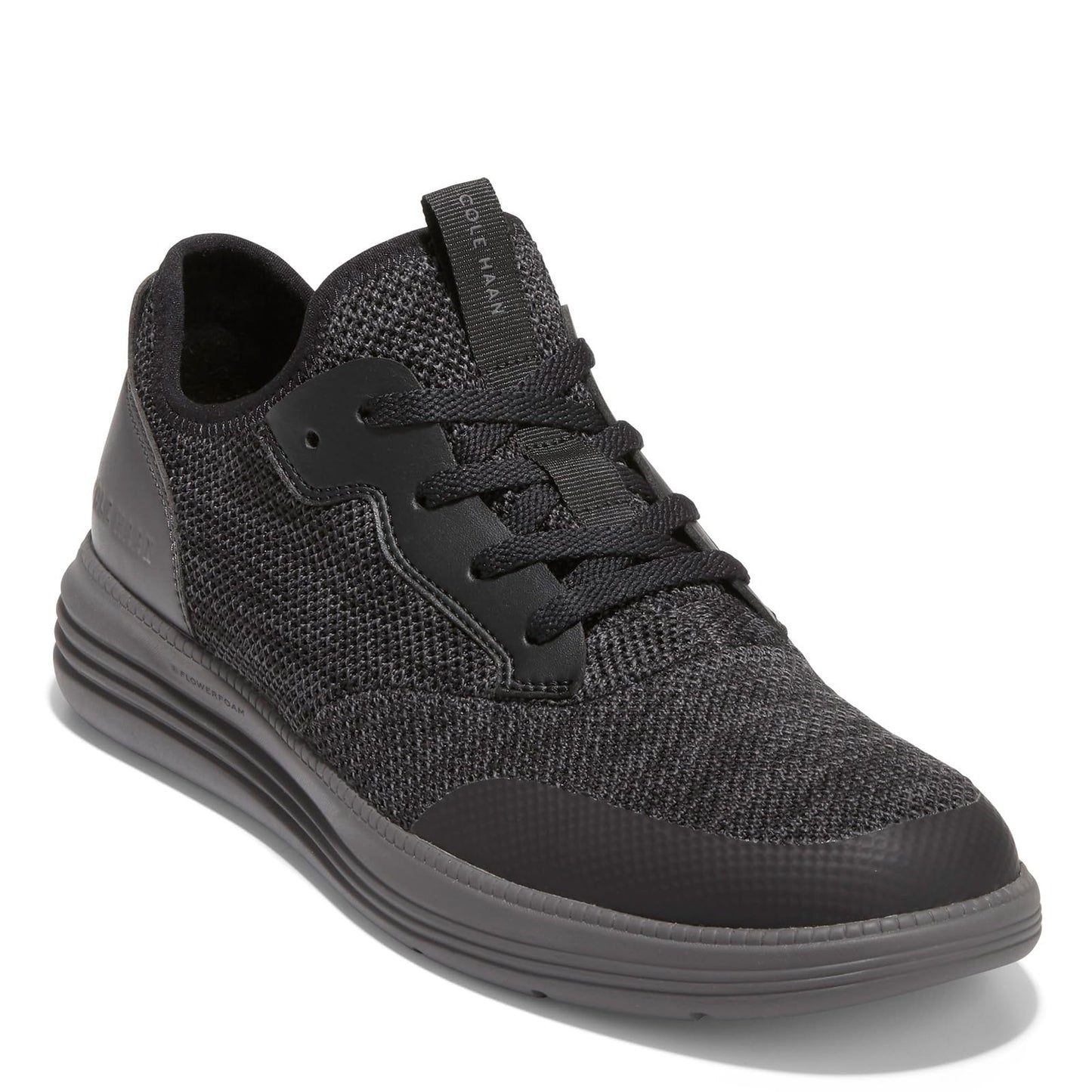 Cole Haan Men's Grand+ Journey Sneaker, Black/Black/Pavement, 11 Wide