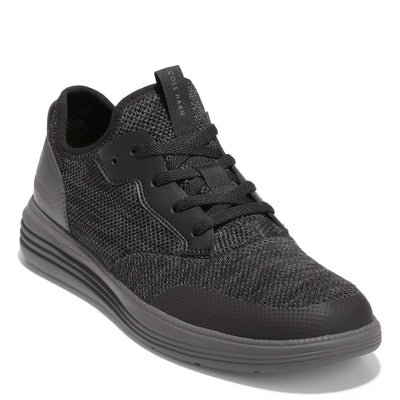 Cole Haan Men's Grand+ Journey Sneaker, Black/Black/Pavement, 11 Wide