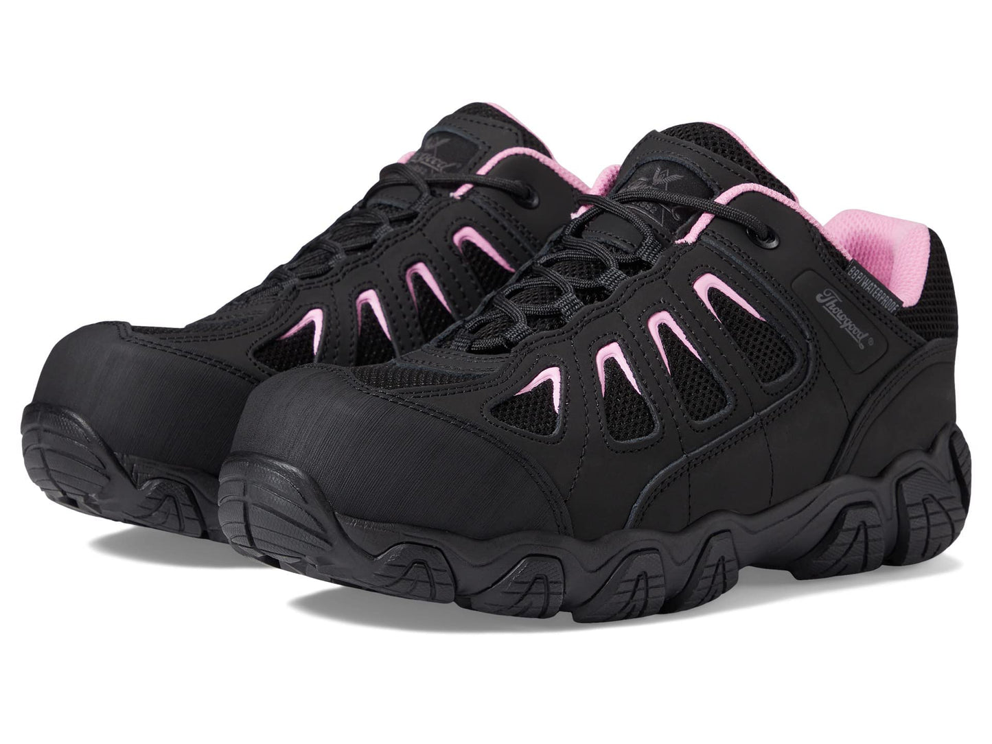 Thorogood WP BBP Safety Crosstrex Ox Pink Men's 4.5, Women's 6.5 Medium