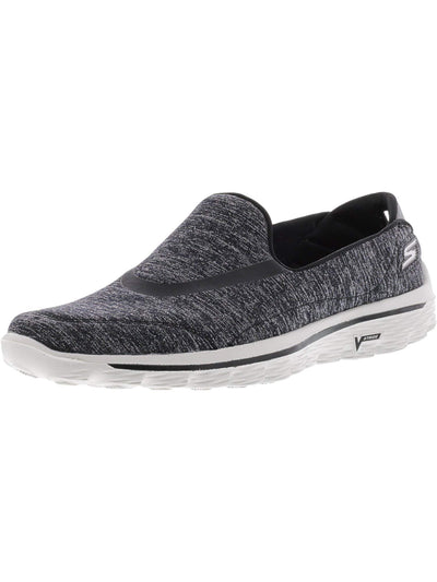 Skechers Performance Women's Go Walk Glitz Walking Shoe Heather Charcoal 8.5 M US