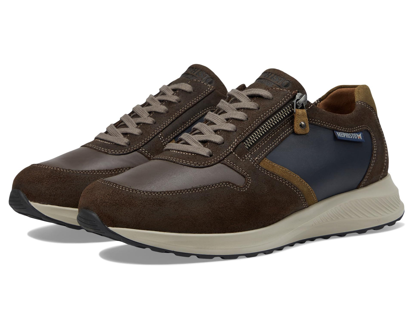 Mephisto Mens Dino, Walnut, 10 Medium