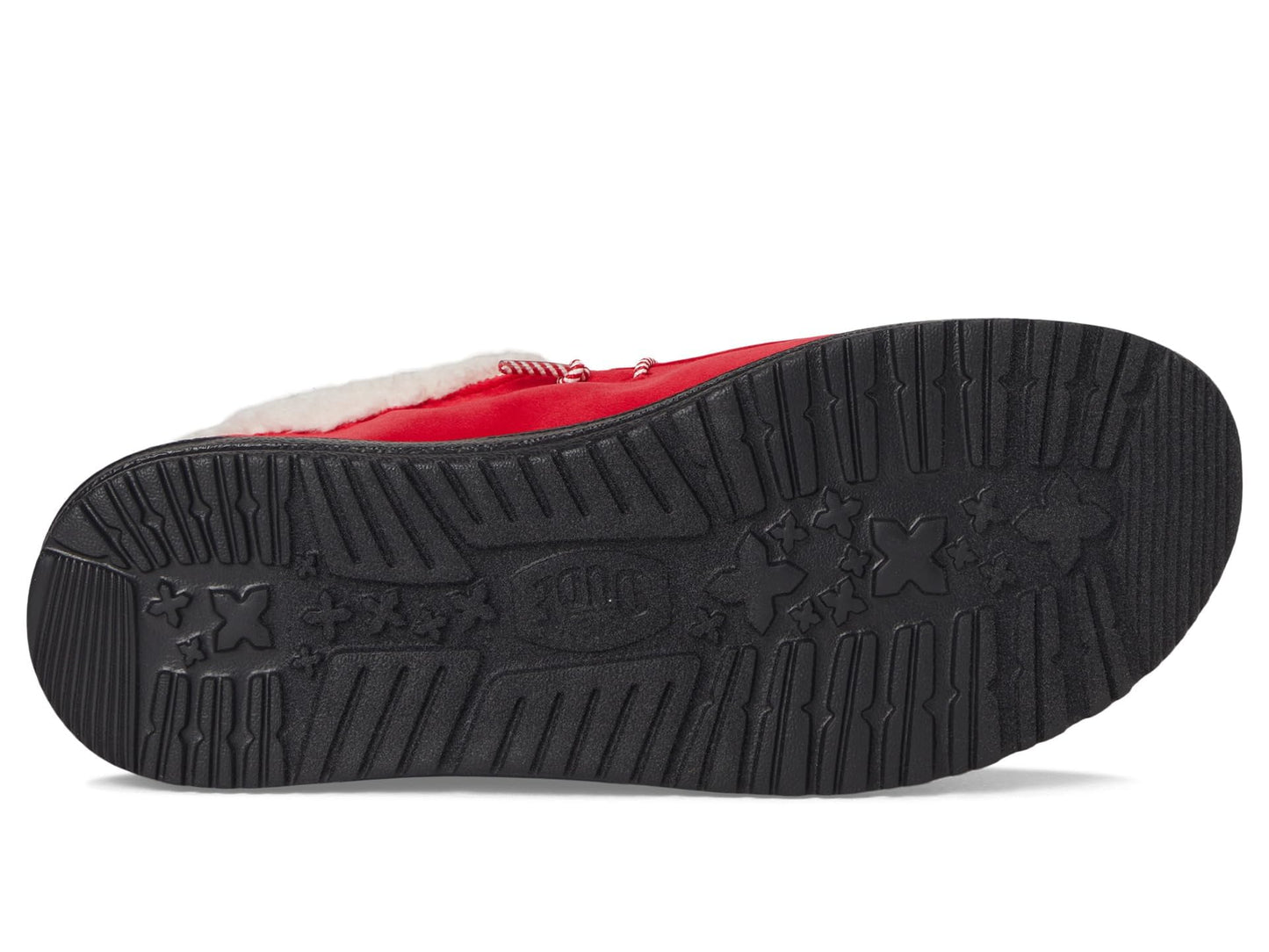 HEYDUDE Men's, Wally Santa Claus, Red, 13, Medium
