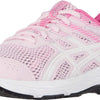 ASICS Kid's Contend 6 Grade School Running Shoes, 5.5, Cotton Candy/White