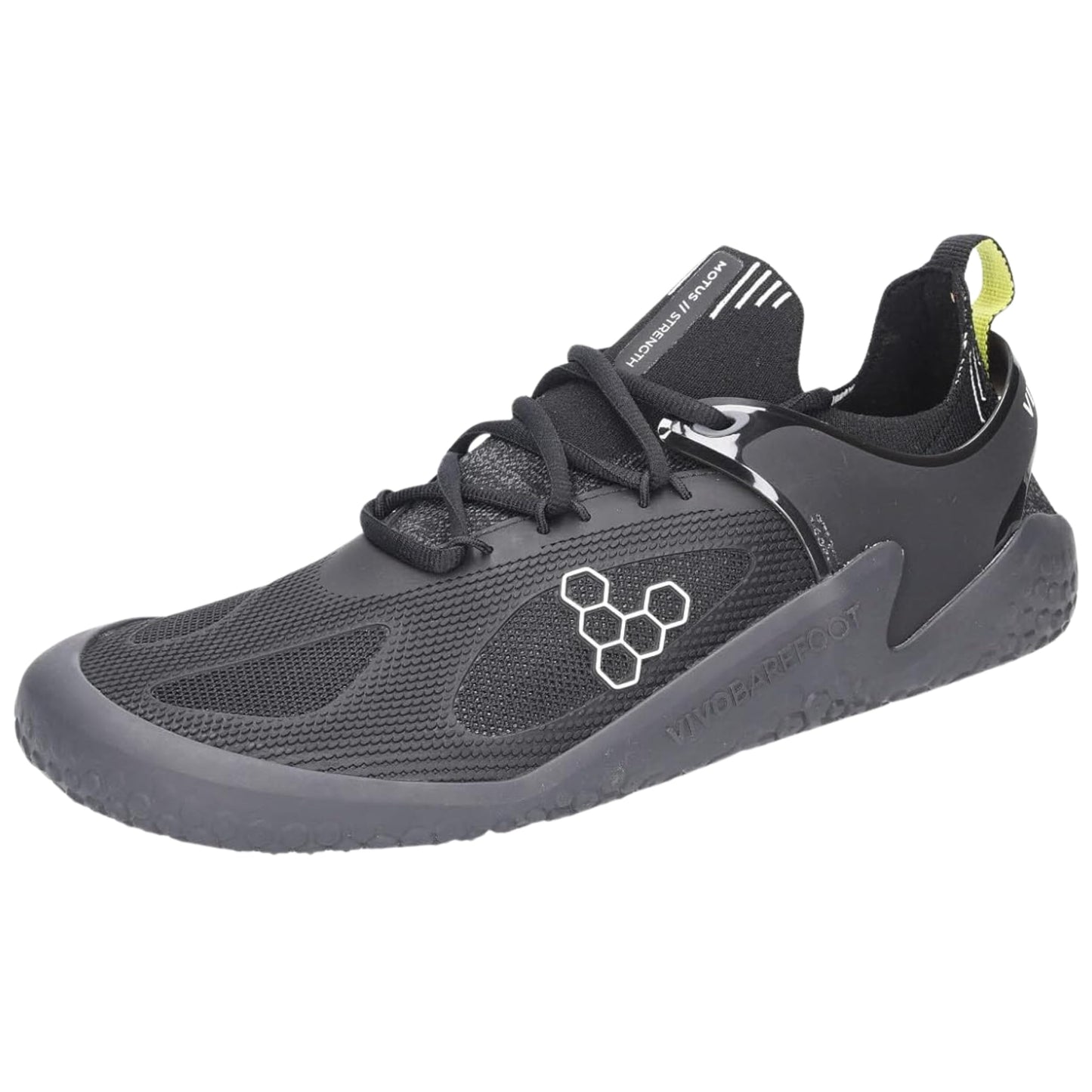 Vivobarefoot Women's Motus Strength Zero-Drop Training Shoe, Obsidian Grey, 10