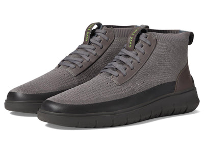 Cole Haan Men's Generation Zerogrand Stitchlite High-Top WR Hiking Shoe, Tornado/Pavement, 11.5