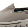 Skechers Women's Go Walk Original Slip-On Walking Shoes, Natural, 6.5 W US