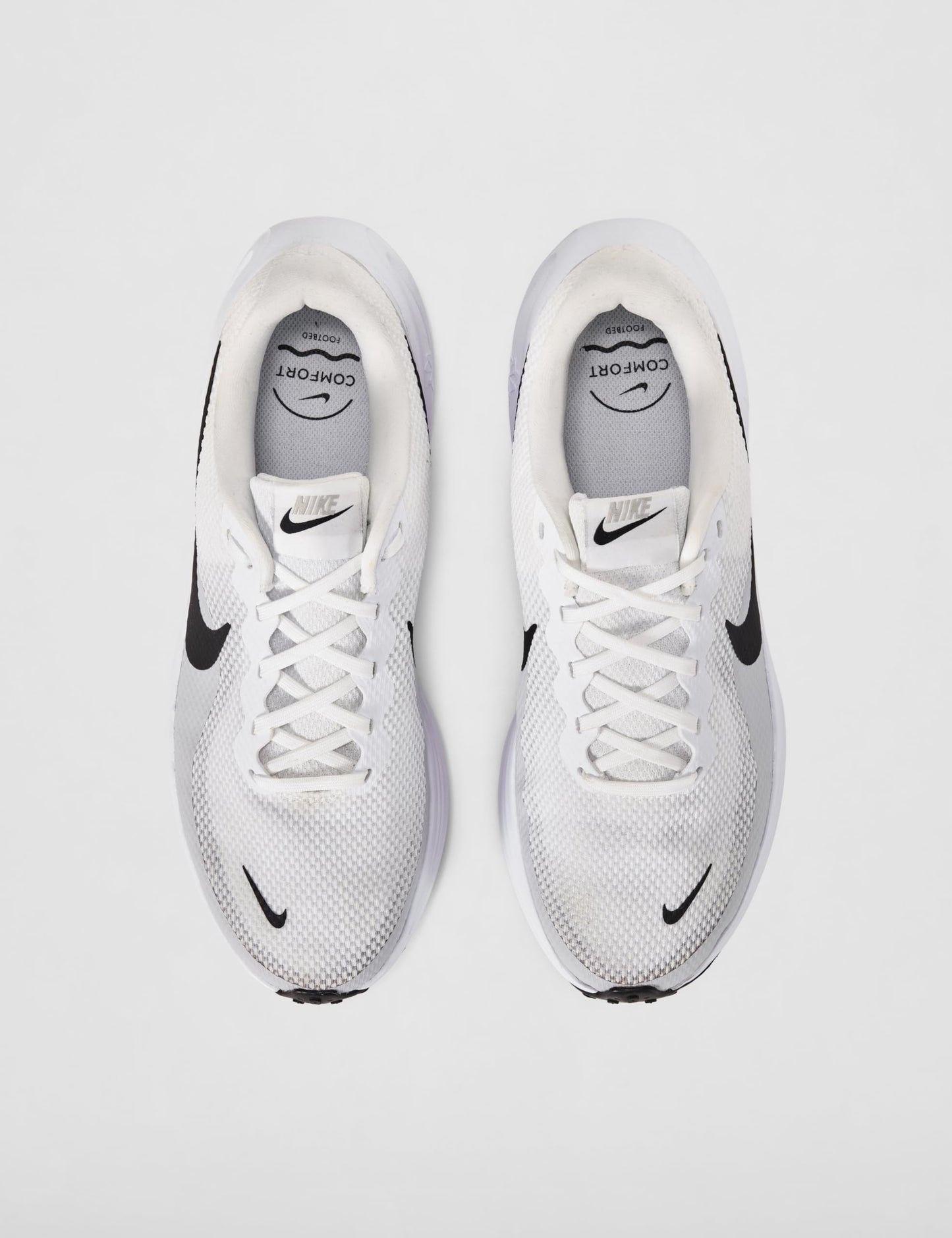Nike Men's Revolution 8 Road Running Shoes, White/Black-Pure Platinum, 7