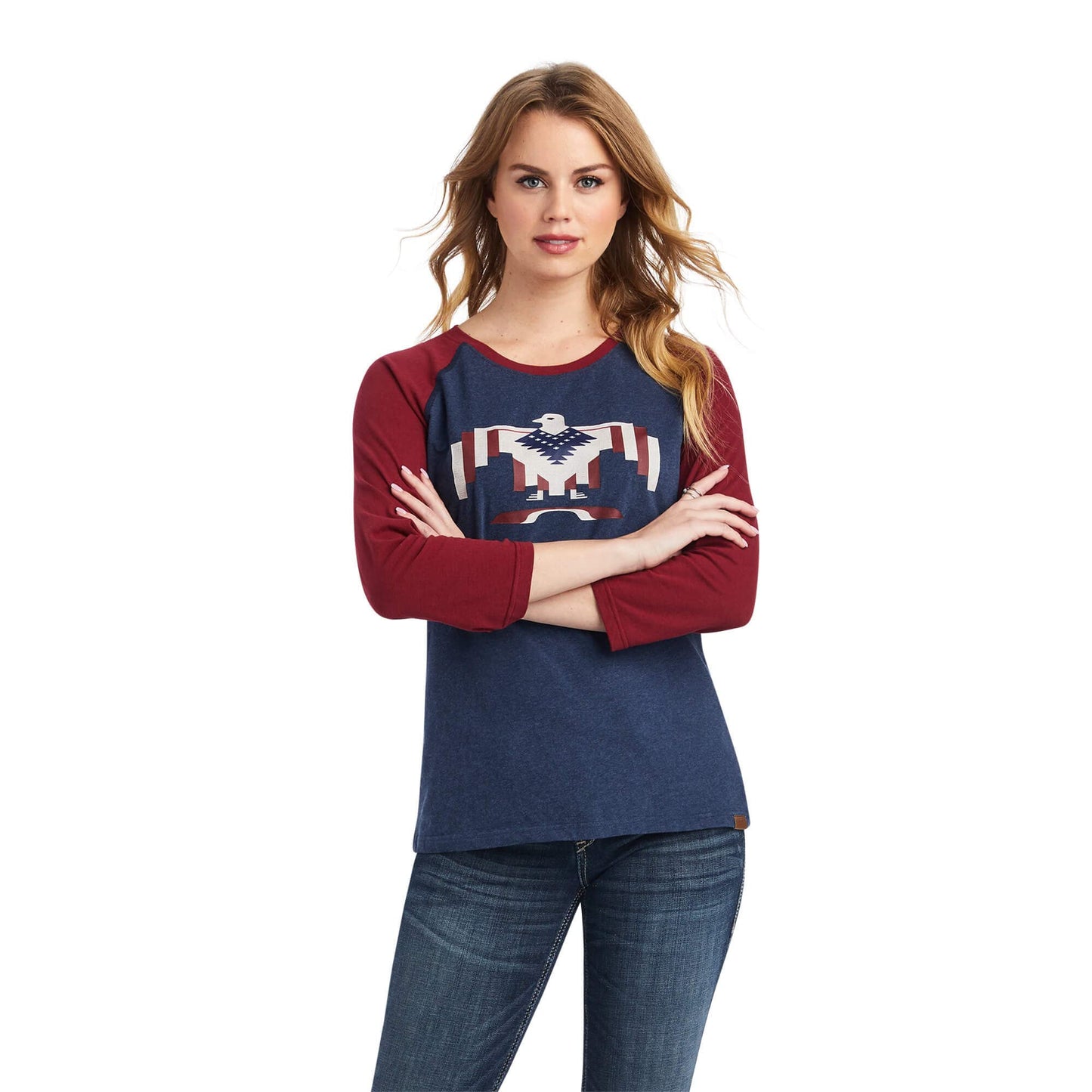 ARIAT Thunderbird Chimayo Navy Heather/Rubiyat XS
