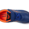 Saucony Kinvara 13 JR Running Shoe, Saphire/RED, 6 Wide US Unisex Little_Kid