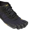 Vibram Women's FiveFingers V-Trek | Barefoot All-Terrain Outdoor Shoe for Hiking & Light Trail, Black/Black, 38 EU / 7.5-8 US