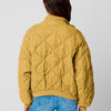 [BLANKNYC] Womens Luxury Clothing Tencel Drop Shoulder Quilted Jacket, SALTED LIME, Large
