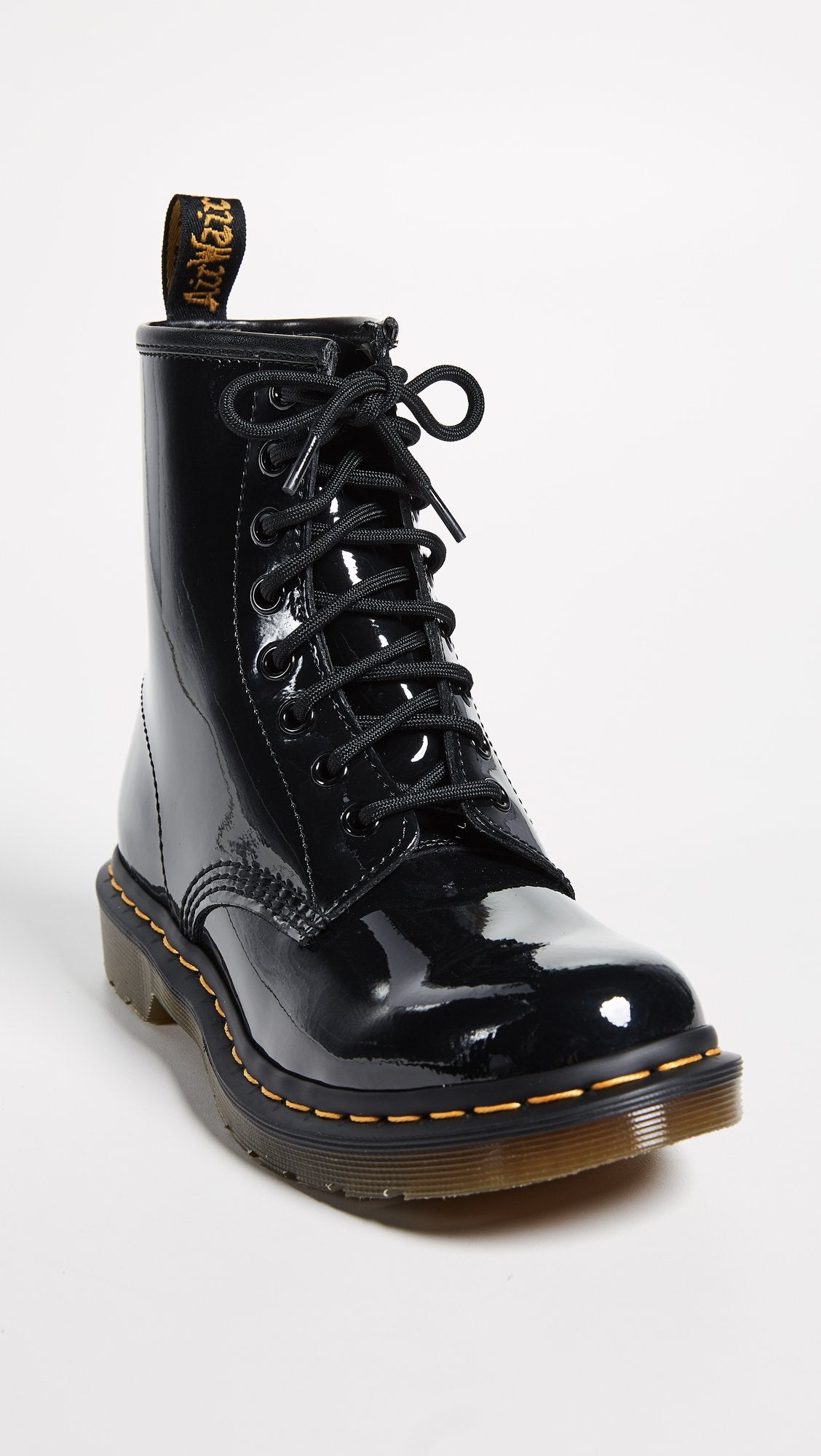 Dr. Martens 1460 Women's Patent Leather Lace Up Boots