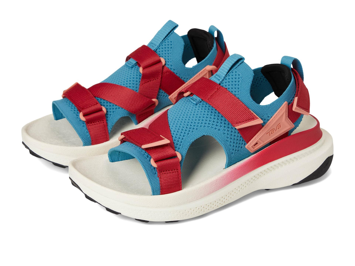 Teva Women's Aventrail Shoe Sport Sandal, Larkspur/Scarlet, 10