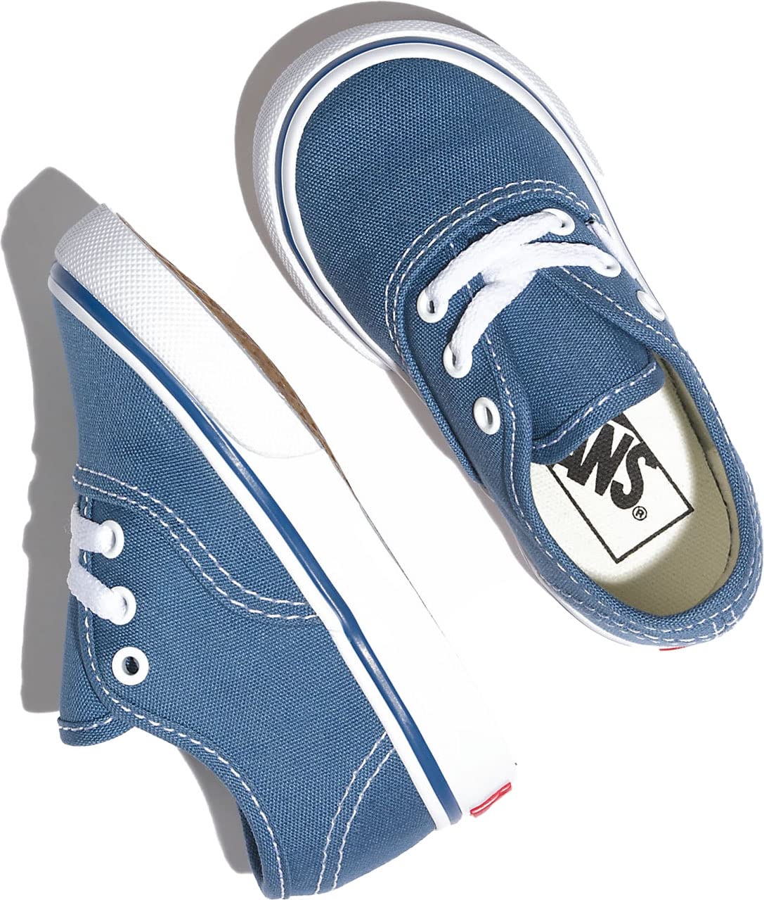 Vans Kids Unisex Authentic Shoes, Size 5, Color (NVY) Navy