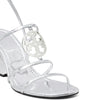 Tory Burch Women's 85 mm Capri Miller Wedge Argento/Silver 7.5 Medium