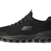 Skechers Men's Glide-Step Sylo Sneaker,Black/Black,10.5 Wide