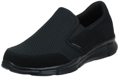 Skechers Sport Men's Equalizer Persistent Slip-On Sneaker, Black, 13 M US