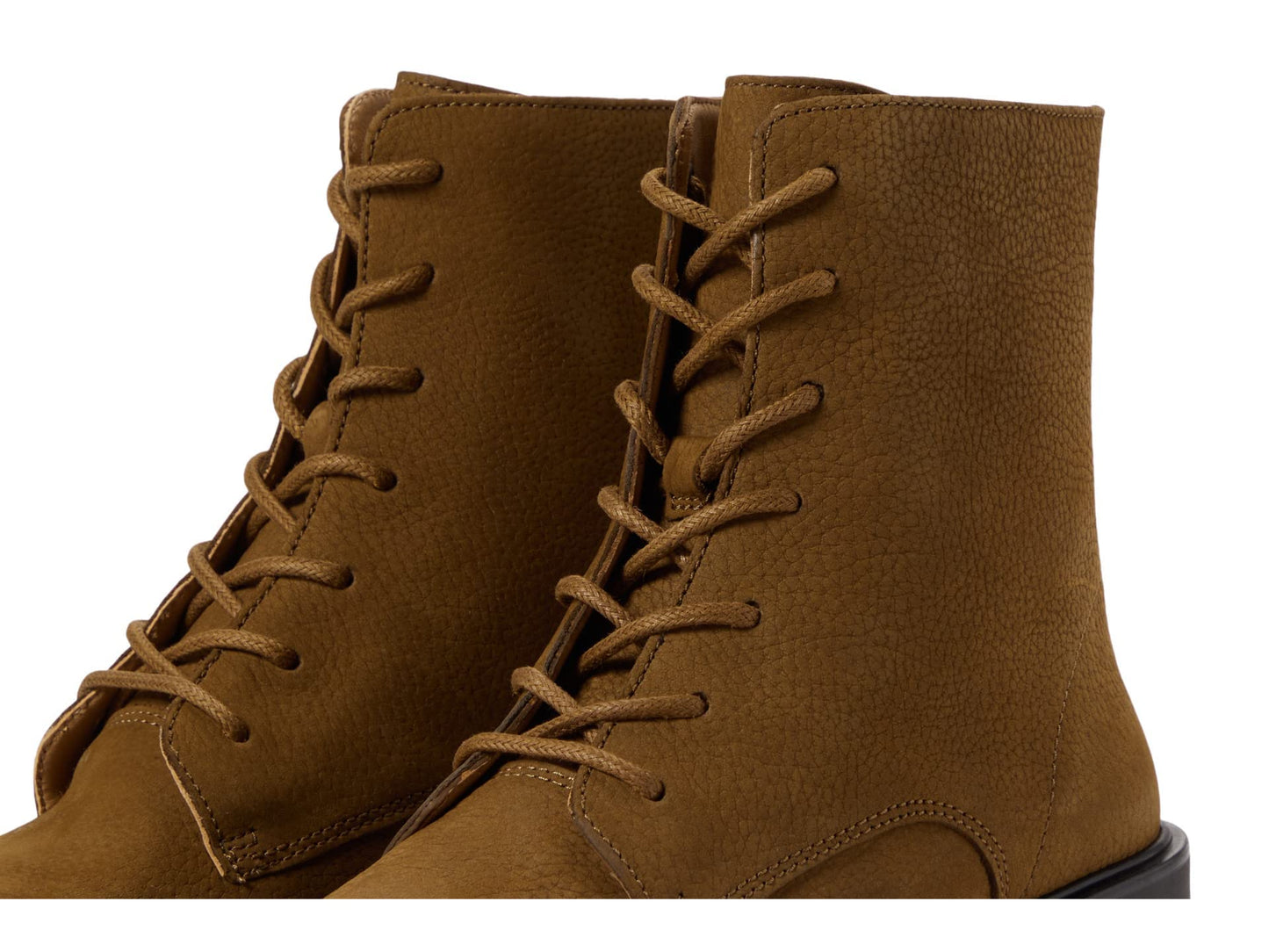 Madewell The Bradley Lace-Up Lugsole Boot Burled Wood 8.5 M