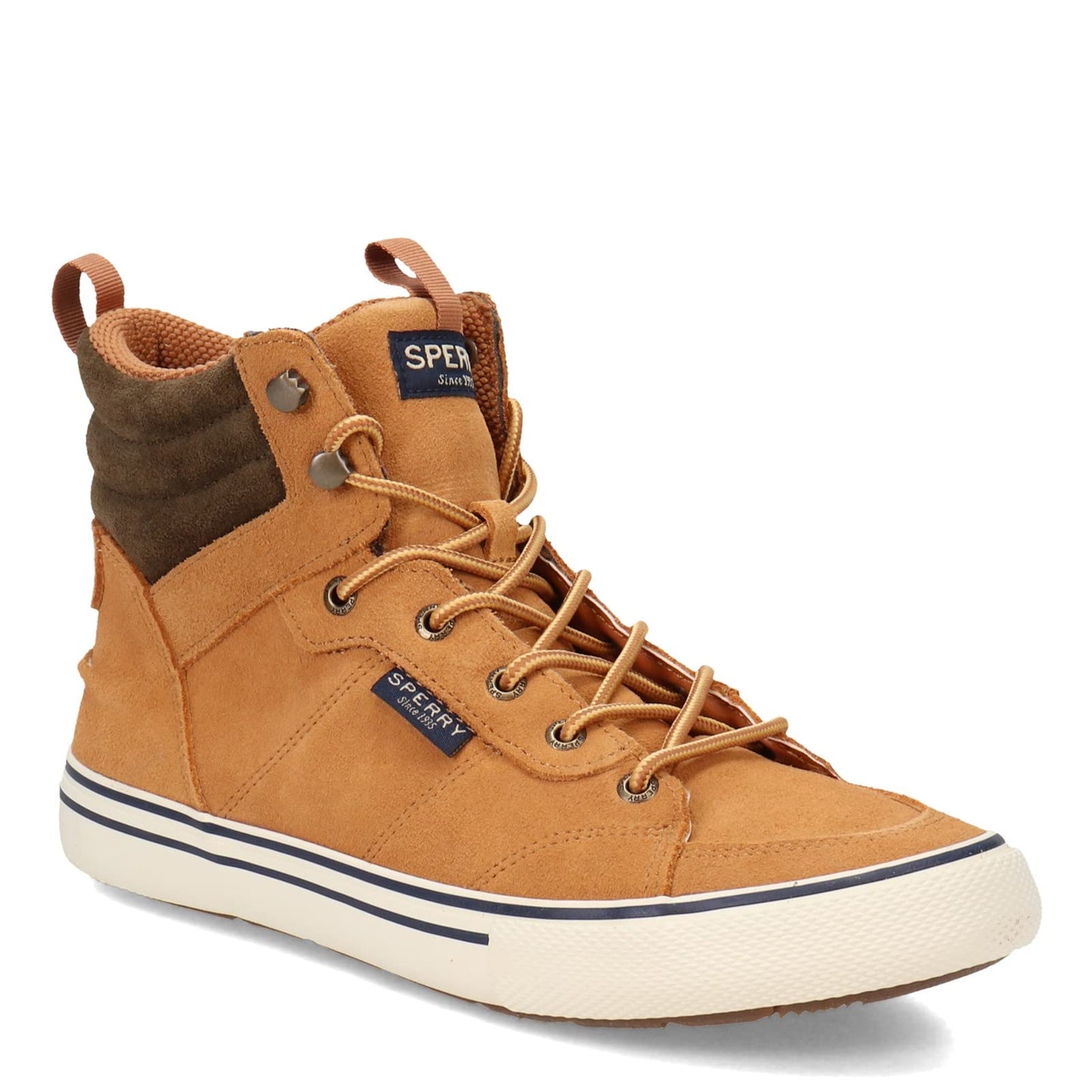 Sperry Men's Striper Storm Hiker Snow Boot, Tan Suede, 10