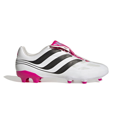 adidas Predator Precision.3 Firm Ground Cleats, Unisex Sizing, Cloud White/Core Black/Team Shock Pink 2, Limited Edition (us_Footwear_Size_System, Adult, Men, Numeric, Medium, Numeric_8_Point_5)