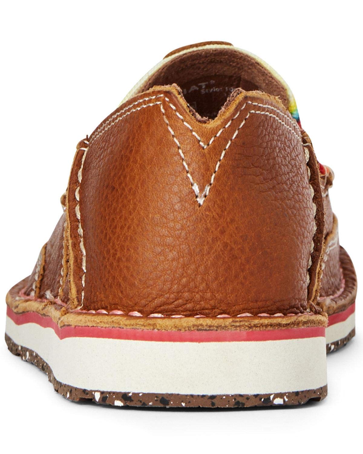 ARIAT Women's Serape Eco Cruiser Shoes Moc Toe Brown 8.5 M