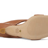 Stuart Weitzman Playa 75 Knot Sandal for Women - Sculptural Heel, Voluminous Knotted Detail, and Lacquered Nappa Leather Footwear Tan 9 M