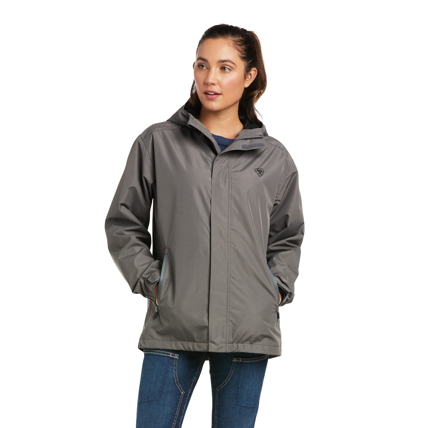 ARIAT Rebar Stormshell Logo Waterproof Jacket
