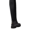 Cole Haan Waterproof Greenwich Tall Boot Black Leather/Stretch Black 10.5 B (M)