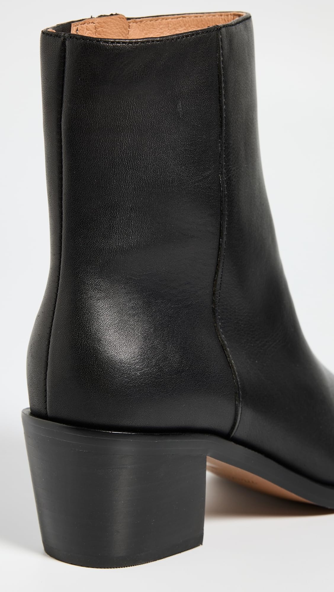 Madewell Women's The Everten Ankle Boot, True Black, 11 Medium US