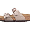 Birkenstock Women's Sandales Sydney Birko-Flor Graceful Taupe, Taupe, 5.5 UK