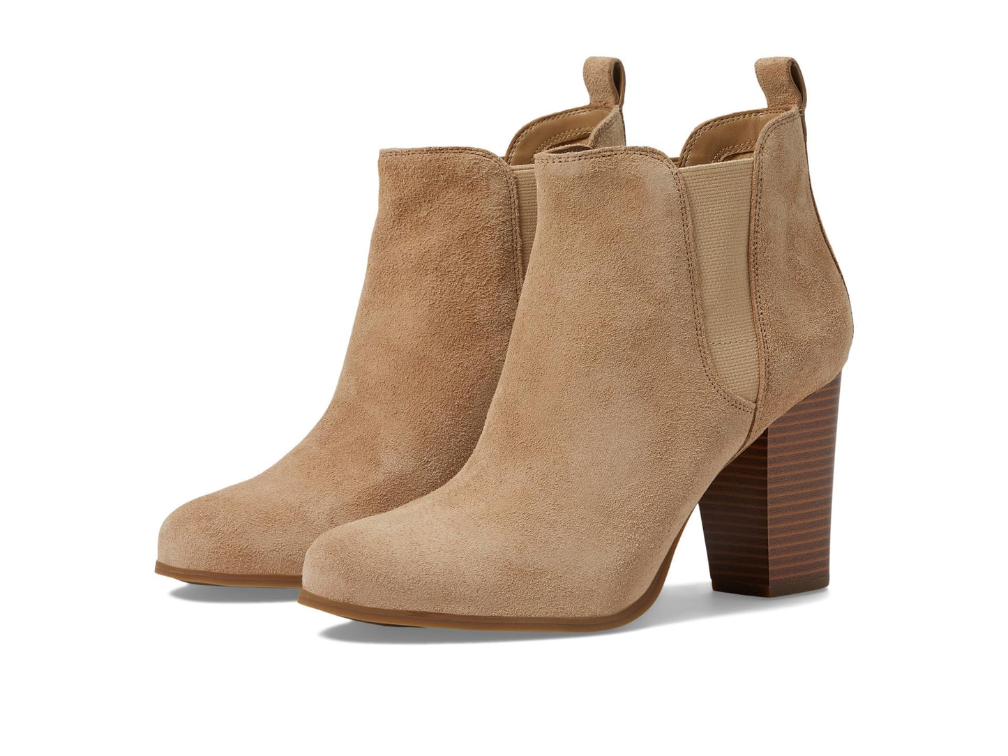 Michael Kors Evaline Heeled Bootie Camel 7 M