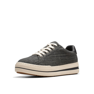 Clarks CloudSteppers Women's Audreigh Sun, Black Textile, 9.5 Medium US