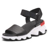 Sorel Women's Kinetic Sandals - Black - Size 9