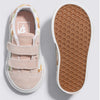 Vans - Toddlers Old Skool V Sneakers with Fastner, Color Pastel Block Multi/True White, Size: 7 M US Toddler