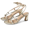 Cole Haan Women's Amber Strappy Sandal, Soft Gold LTR, 8.5