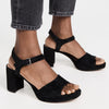 Madewell Women's Daphne Platform Heels, True Black, 9.5 Medium US