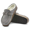 Birkenstock Women's, Buckley Shearling Clog - Narrow Width Stone Coin 37 M