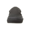Vans Kids Unisex Classic Slip On, Black/Black, Size 3 Little Kid
